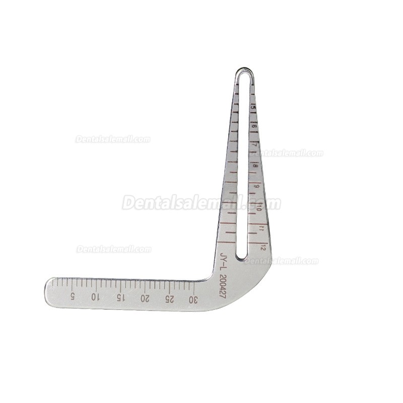 TianTian Dental Implant Surgery Guide Set Stainless Steel Oral Planting Positioning Instrument Angle Ruler 